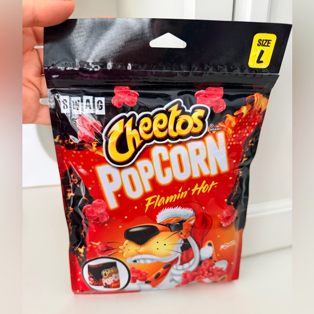 SWAG BOXERS Cheetos Popcorn Flamin Hot Boxer Brief Men’s Size Large BRAND NEW